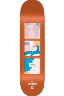 Blaty Do Deskorolki-Plan B Skateboards Blat Plan B Squares Sheckler