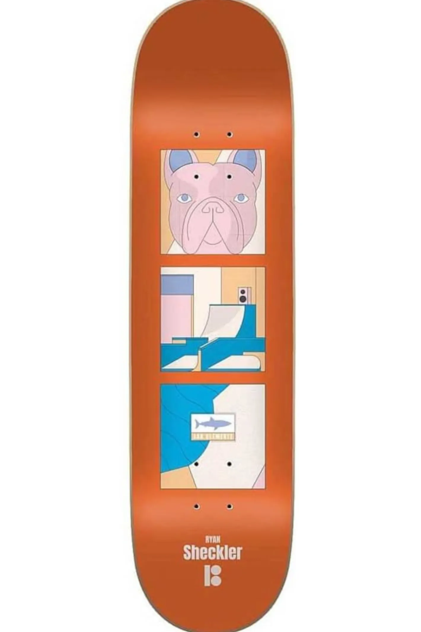 Blaty Do Deskorolki-Plan B Skateboards Blat Plan B Squares Sheckler