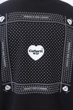 Bluzy Bez Kaptura-Carhartt WIP Bluza Bez Kaptura Heart Bandana