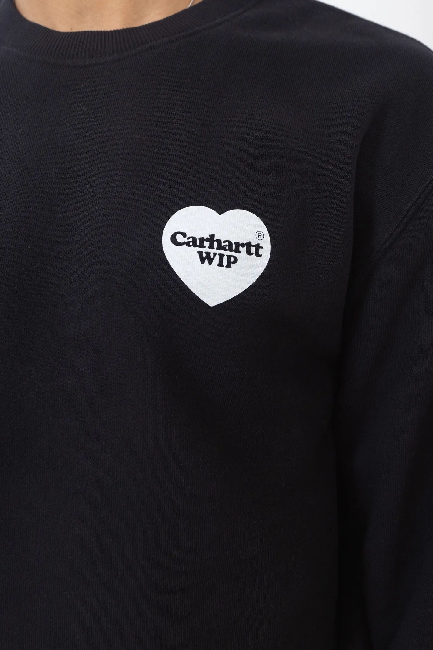 Bluzy Bez Kaptura-Carhartt WIP Bluza Bez Kaptura Heart Bandana