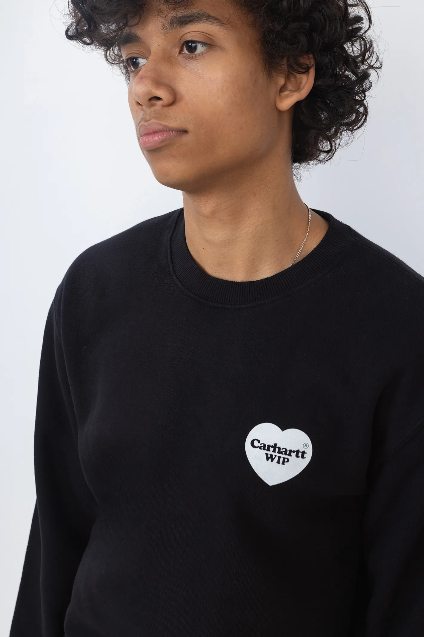 Bluzy Bez Kaptura-Carhartt WIP Bluza Bez Kaptura Heart Bandana