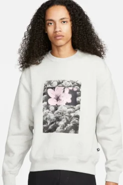 Bluzy Bez Kaptura-Nike Bluza Bez Kaptura SB Natural Border