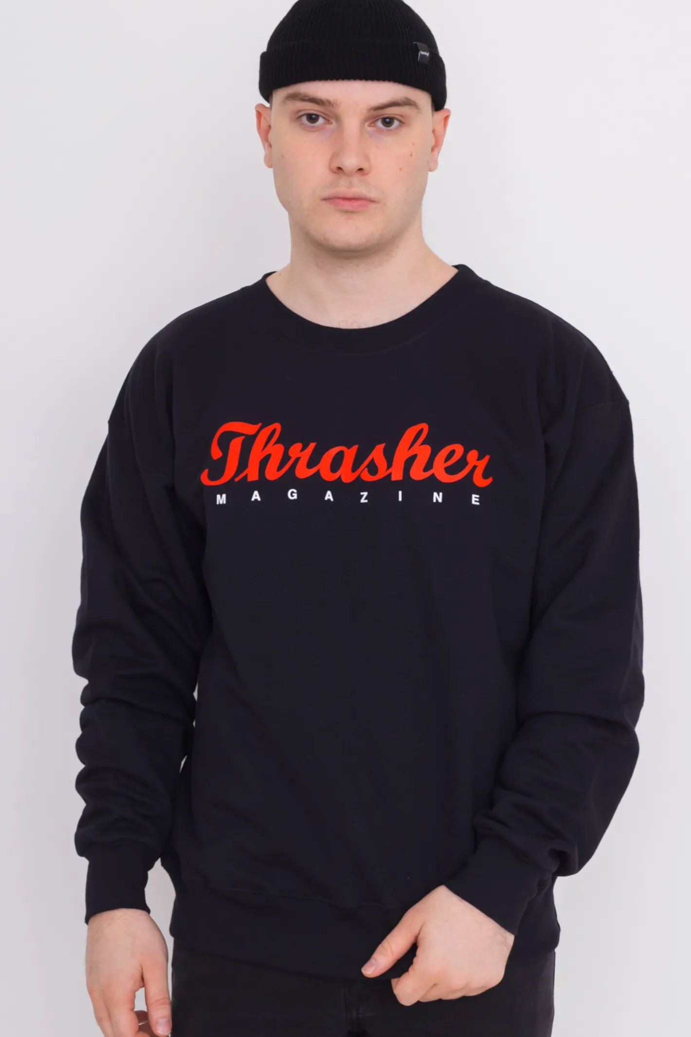 Bluzy Bez Kaptura-Thrasher Skateboard Mag. Bluza Bez Kaptura Thrasher Script