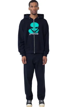 Bluzy Rozpinane|Wszystkie Bluzy-Chaos Bluza Rozpinana Alien Zip Hoodie