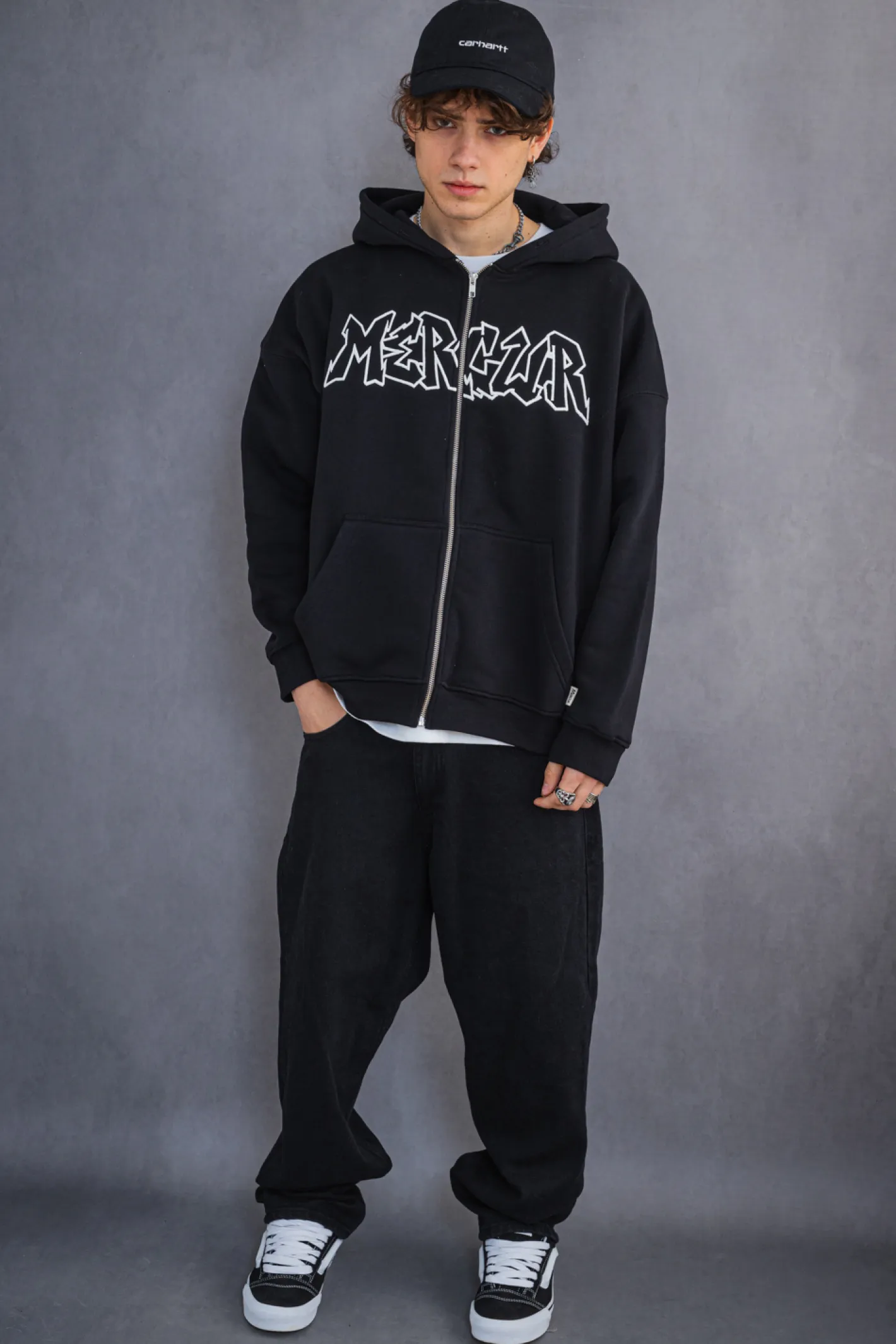 Bluzy Rozpinane-Mercur Bluza Rozpinana Throw Up