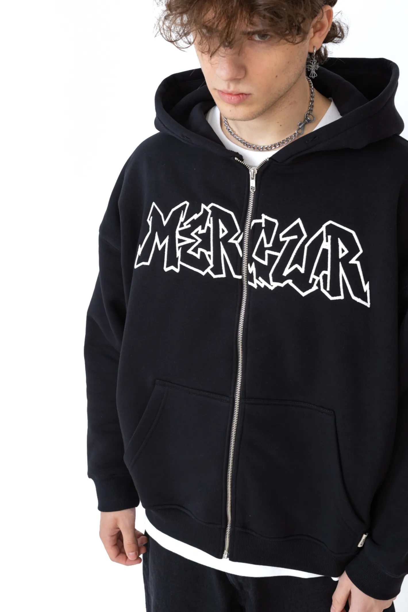Bluzy Rozpinane-Mercur Bluza Rozpinana Throw Up
