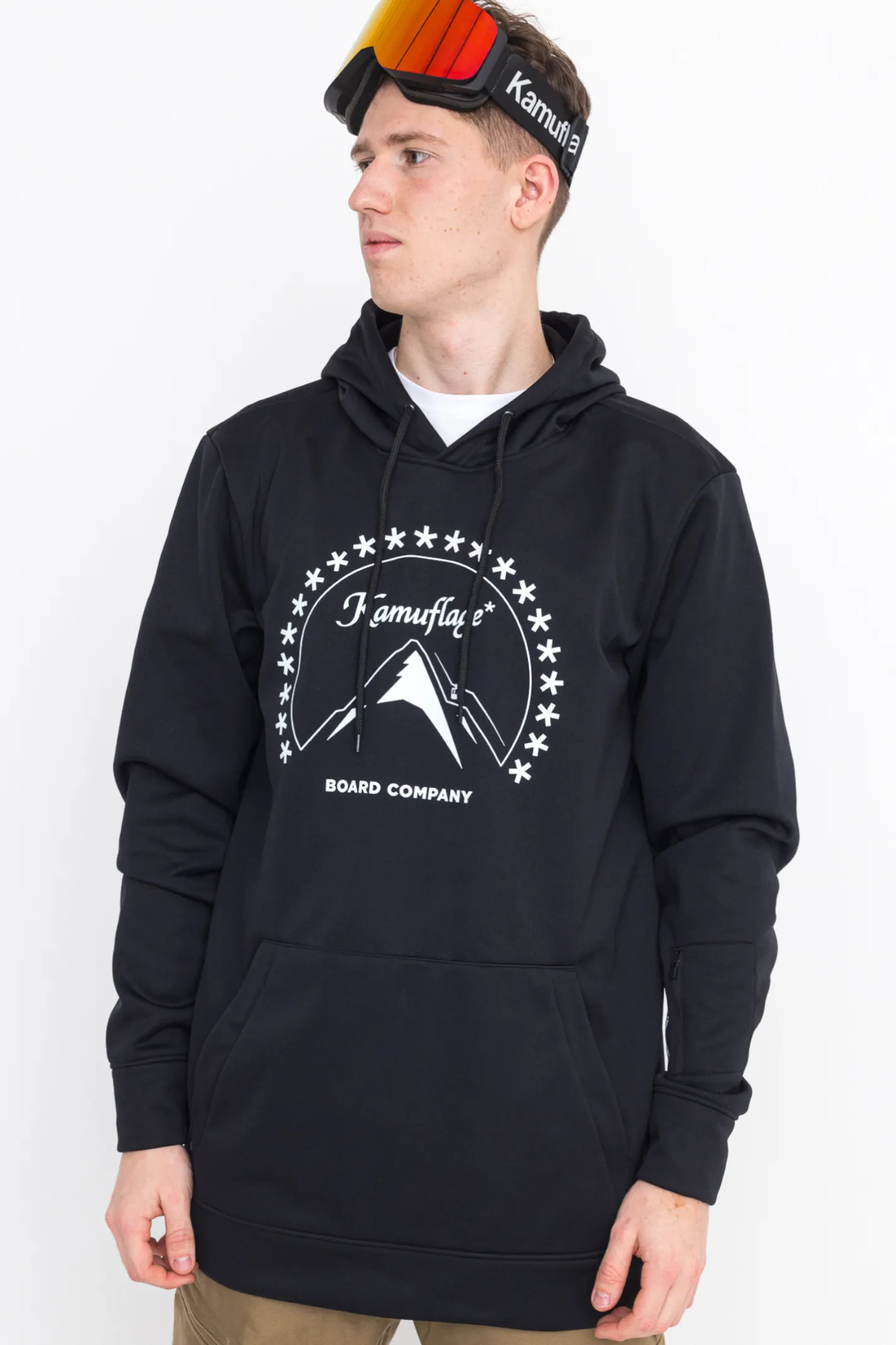 Bluzy Snowboardowe|Odzież Termiczna-Kamuflage Bluza Snowboardowa Lift