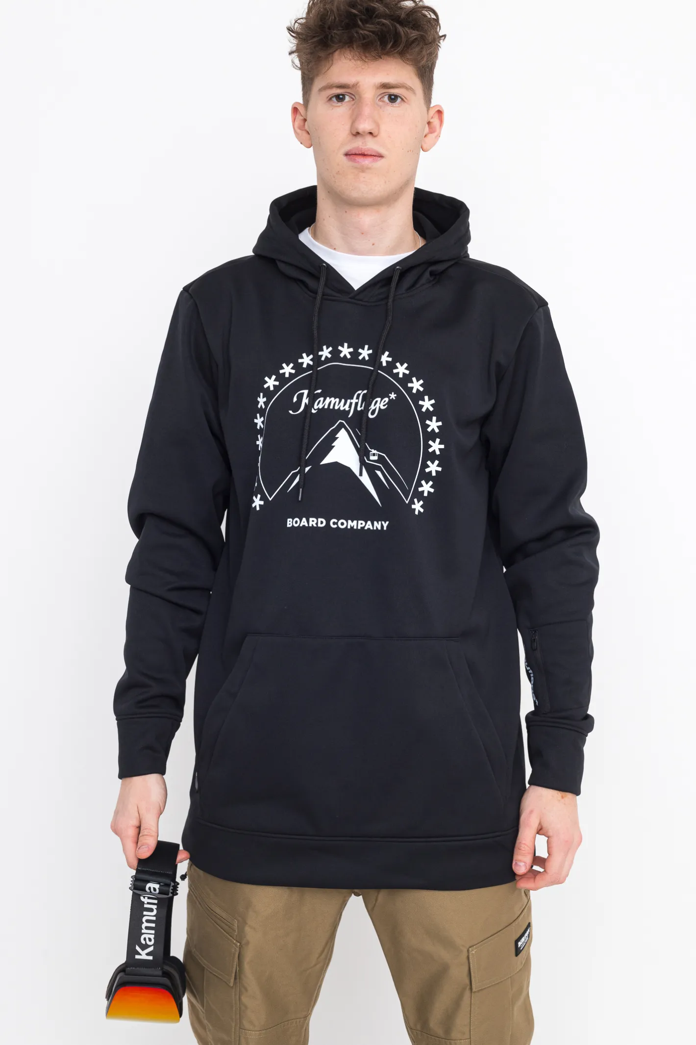 Bluzy Snowboardowe|Odzież Termiczna-Kamuflage Bluza Snowboardowa Lift