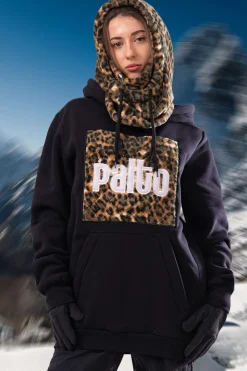 Bluzy Snowboardowe|Odzież Termiczna-Palto Bluza Snowboardowa Leopard