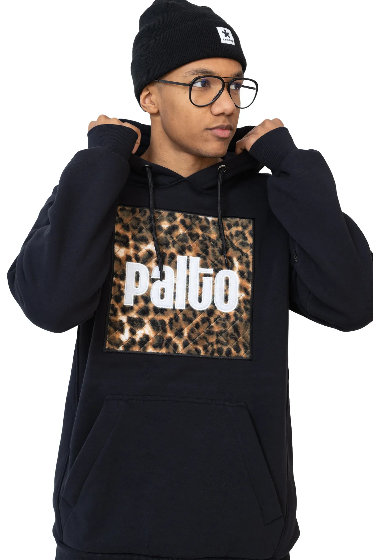 Bluzy Snowboardowe|Odzież Termiczna-Palto Bluza Snowboardowa Leopard