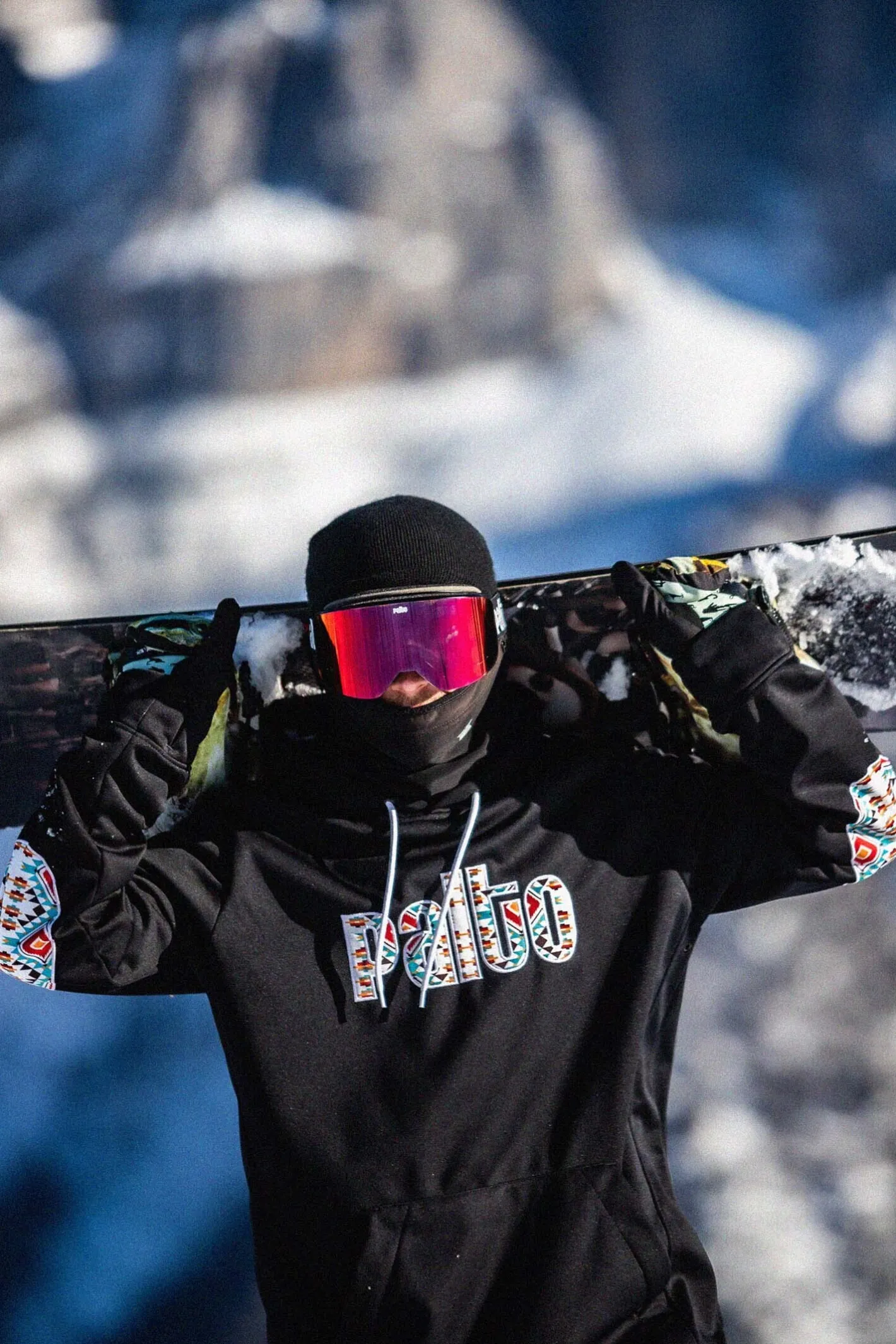 Bluzy Snowboardowe|Odzież Termiczna-Palto Bluza Snowboardowa Aztec