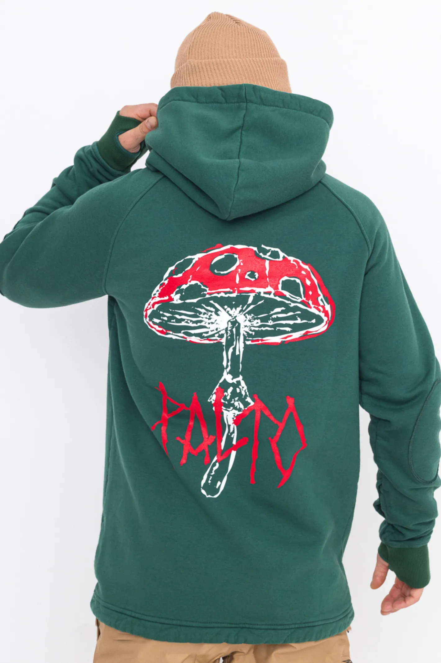 Bluzy Snowboardowe|Odzież Termiczna-Palto Bluza Snowboardowa Mushroom