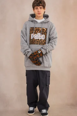 Bluzy Snowboardowe|Odzież Termiczna-Palto Bluza Snowboardowa Leopard
