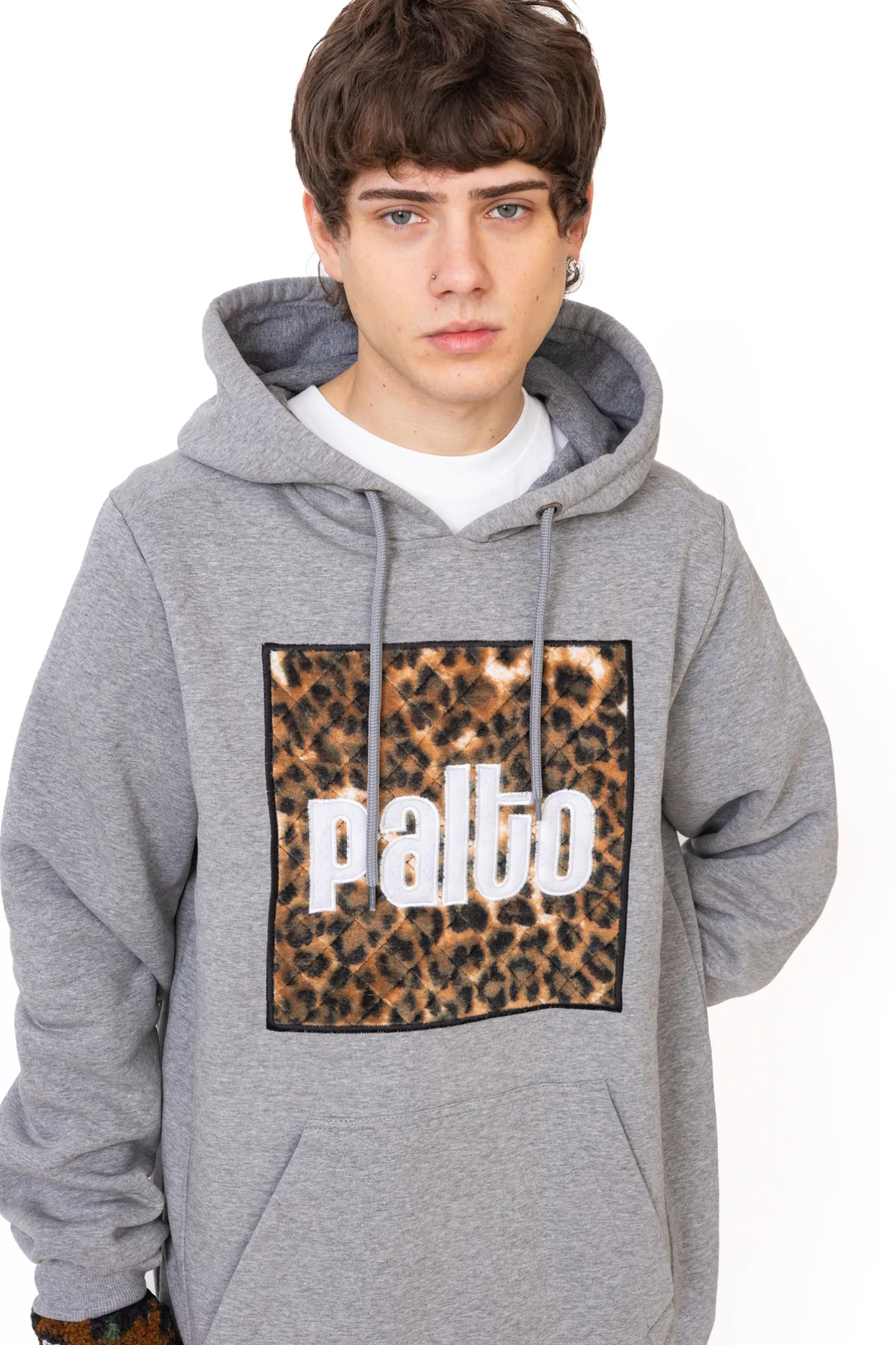 Bluzy Snowboardowe|Odzież Termiczna-Palto Bluza Snowboardowa Leopard