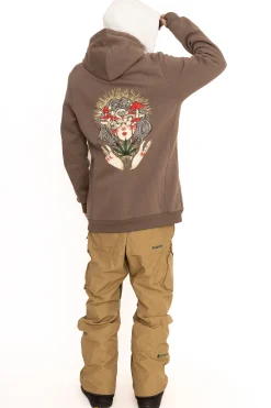 Bluzy Snowboardowe|Odzież Termiczna-Palto Bluza Snowboardowa Mushroom Eyes