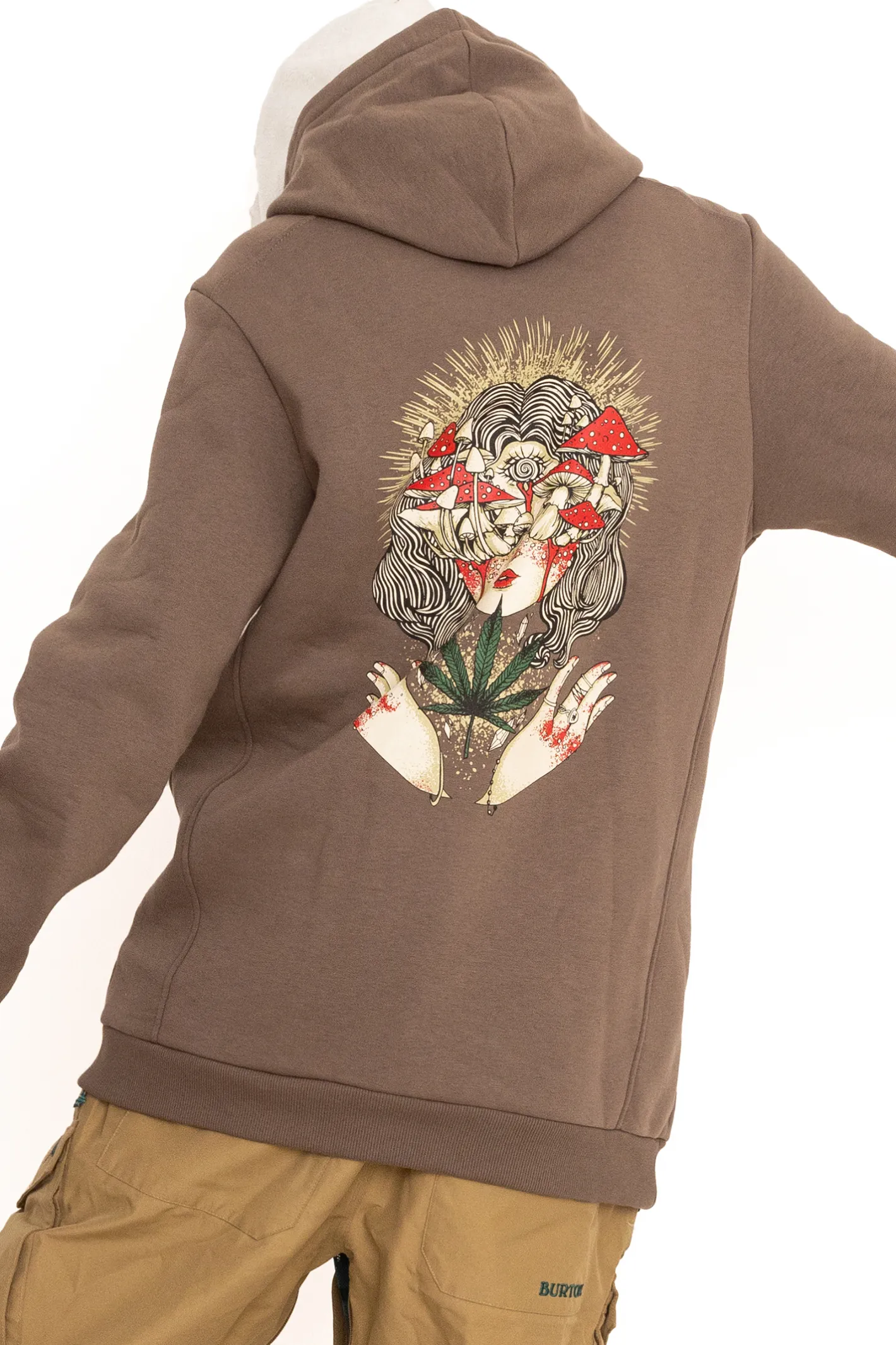 Bluzy Snowboardowe|Odzież Termiczna-Palto Bluza Snowboardowa Mushroom Eyes