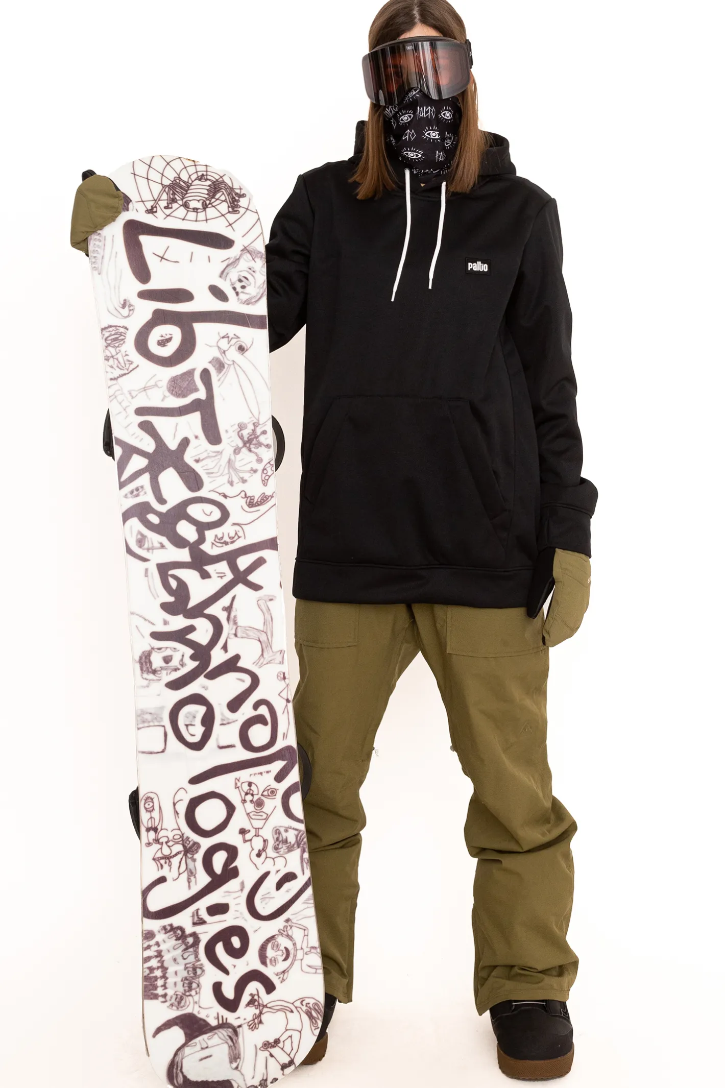 Bluzy Snowboardowe|Odzież Termiczna-Palto Bluza Snowboardowa Classic Logo
