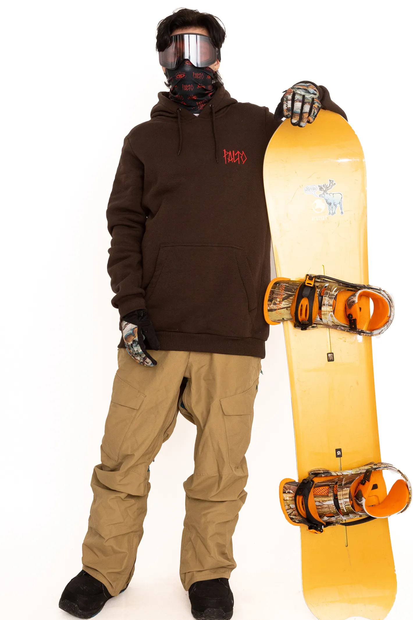 Bluzy Snowboardowe|Odzież Termiczna-Palto Bluza Snowboardowa Mushroom