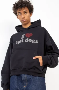 Bluzy Z Kapturem-2005 Bluza Z Kapturem I <3 Hot Dogs