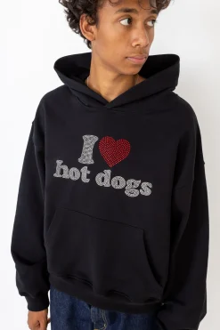 Bluzy Z Kapturem-2005 Bluza Z Kapturem I <3 Hot Dogs