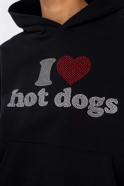 Bluzy Z Kapturem-2005 Bluza Z Kapturem I <3 Hot Dogs
