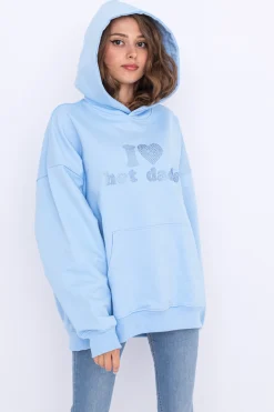 Bluzy Z Kapturem-2005 Bluza Z Kapturem I <3 Hot Dads