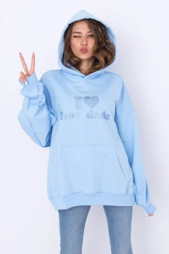 Bluzy Z Kapturem-2005 Bluza Z Kapturem I <3 Hot Dads