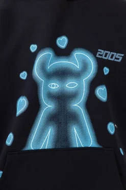 Bluzy Z Kapturem-2005 Bluza Z Kapturem Lovely Lucy Horned