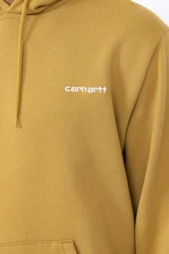 Bluzy Z Kapturem-Carhartt WIP Bluza Z Kapturem Script Embroidery