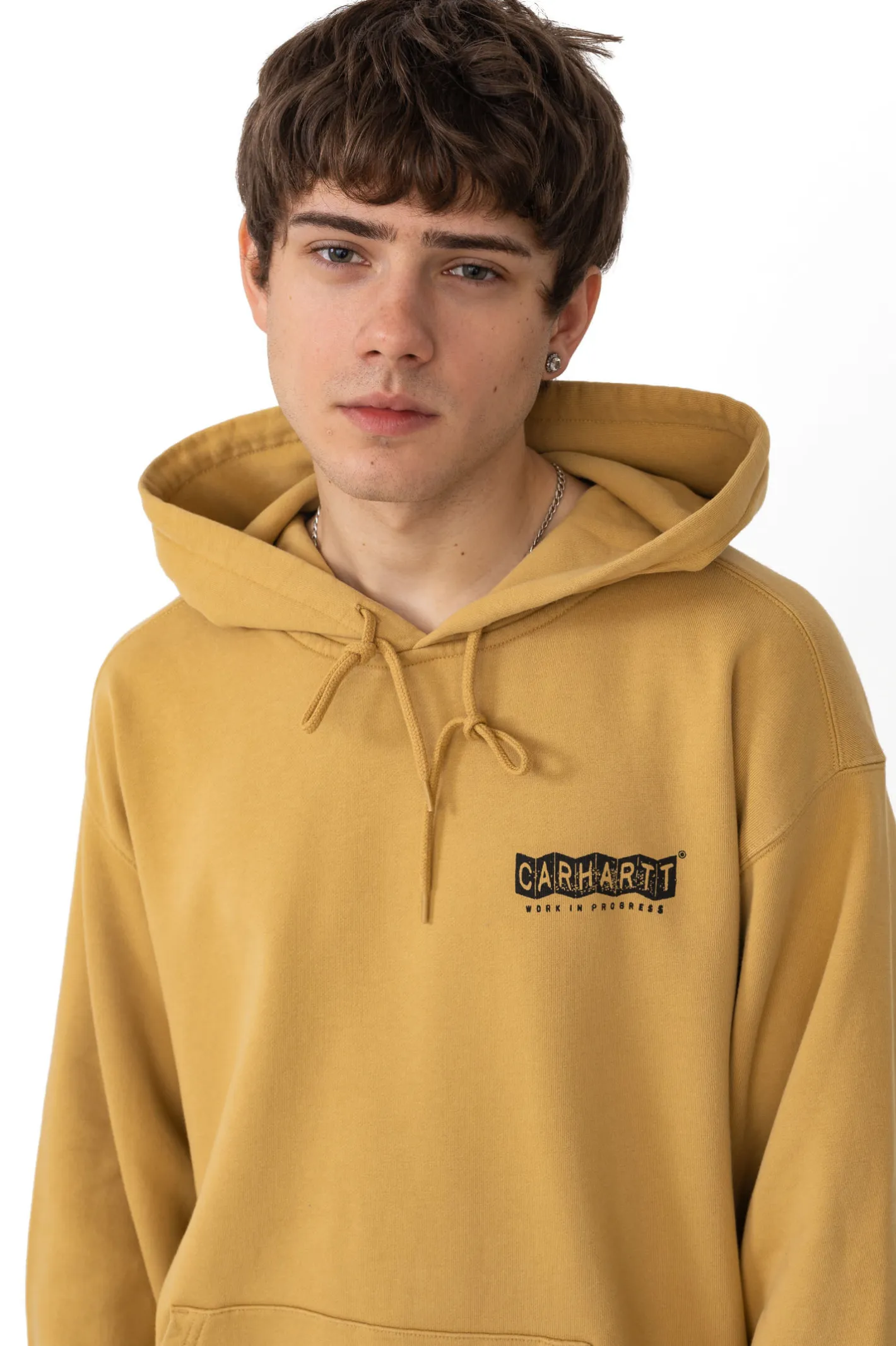Bluzy Z Kapturem-Carhartt WIP Bluza Z Kapturem Stamp
