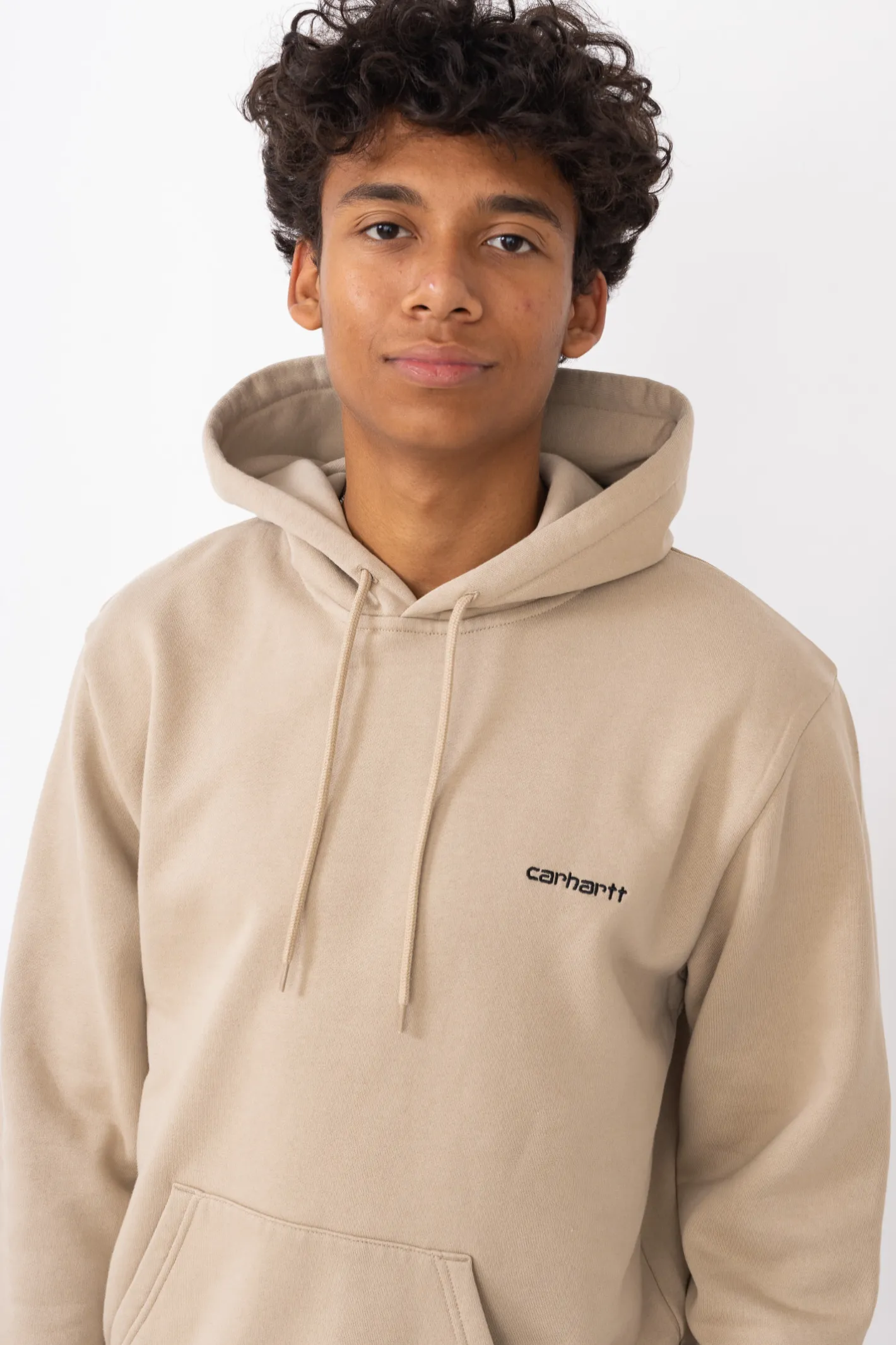 Bluzy Z Kapturem-Carhartt WIP Bluza Z Kapturem Script Embroidery
