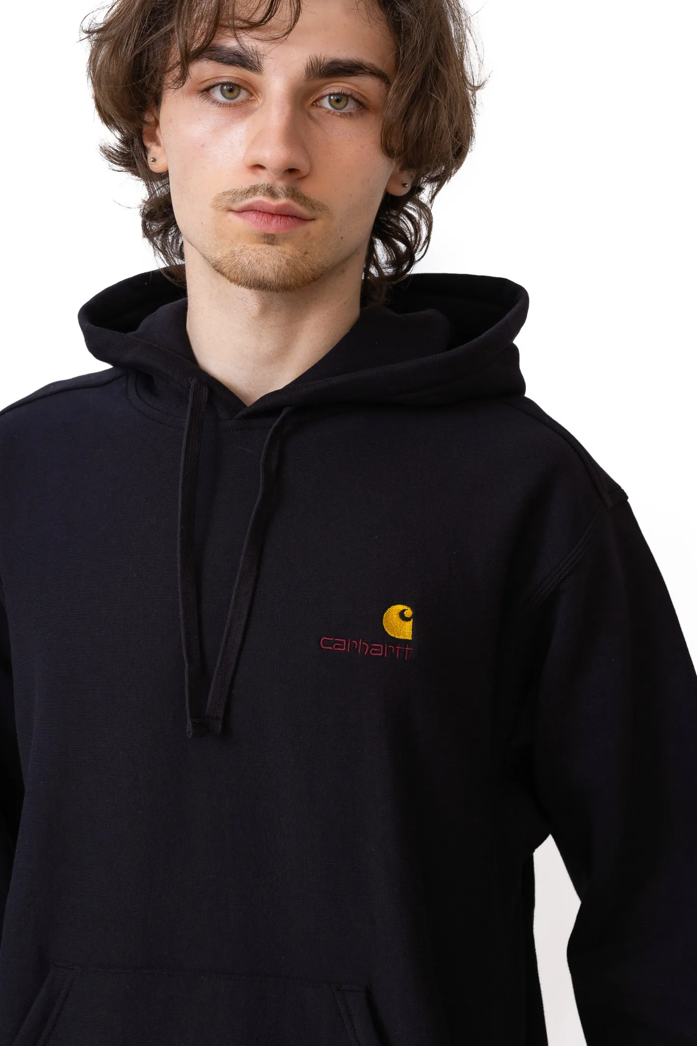 Bluzy Z Kapturem-Carhartt WIP Bluza Z Kapturem American Script