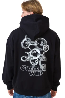 Bluzy Z Kapturem-Carhartt WIP Bluza Z Kapturem Charm Link