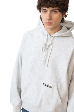 Bluzy Z Kapturem-Carhartt WIP Bluza Z Kapturem Label Script