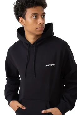 Bluzy Z Kapturem-Carhartt WIP Bluza Z Kapturem Script Embroidery