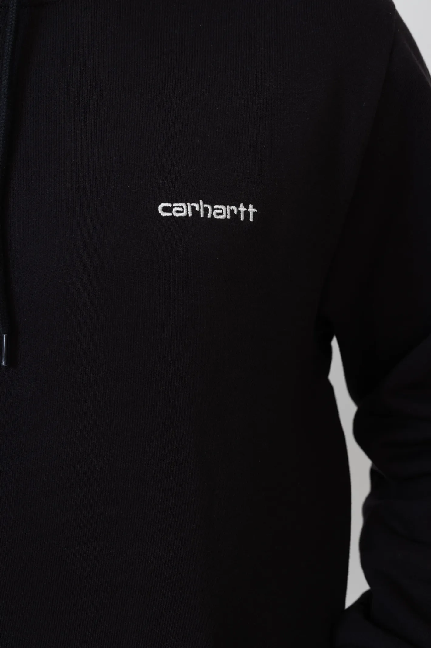 Bluzy Z Kapturem-Carhartt WIP Bluza Z Kapturem Script Embroidery