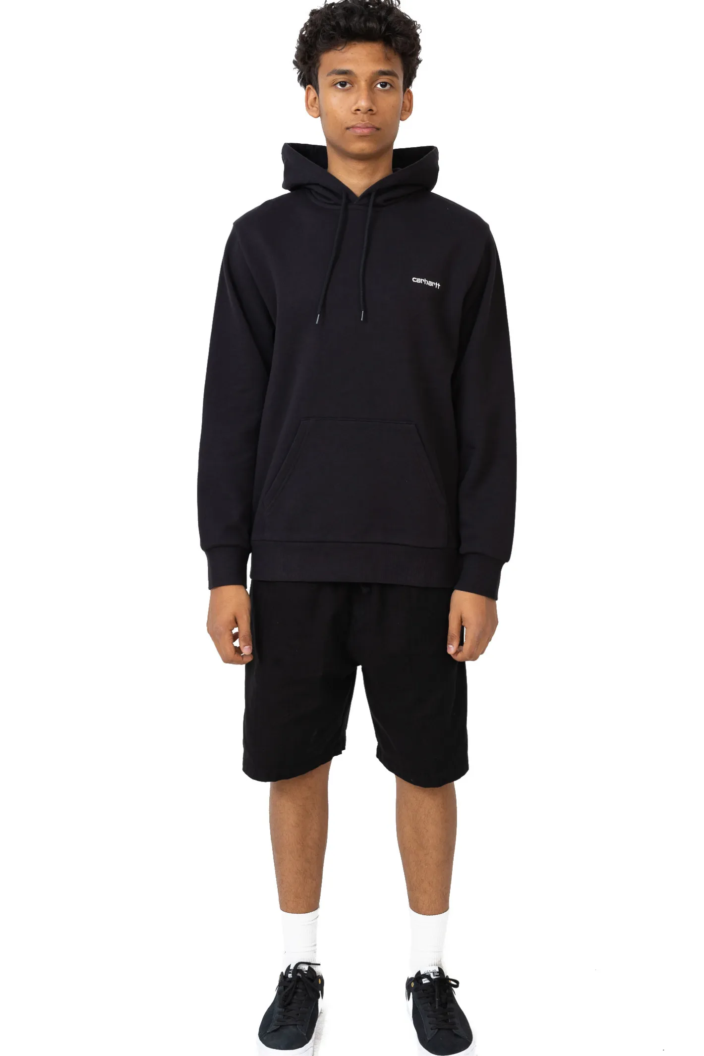Bluzy Z Kapturem-Carhartt WIP Bluza Z Kapturem Script Embroidery