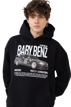 Bluzy Z Kapturem-Carsick Bluza Z Kapturem BABY BENZ