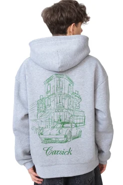 Bluzy Z Kapturem|Wszystkie Bluzy-Carsick Bluza Z Kapturem CAFFÉ
