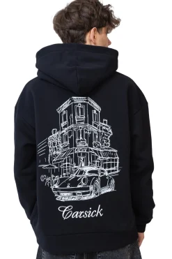 Bluzy Z Kapturem|Wszystkie Bluzy-Carsick Bluza Z Kapturem CAFFÉ