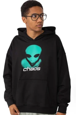 Bluzy Z Kapturem-Chaos Bluza Z Kapturem Alien