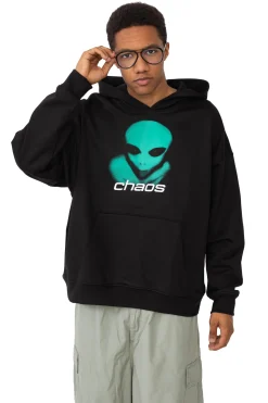 Bluzy Z Kapturem-Chaos Bluza Z Kapturem Alien