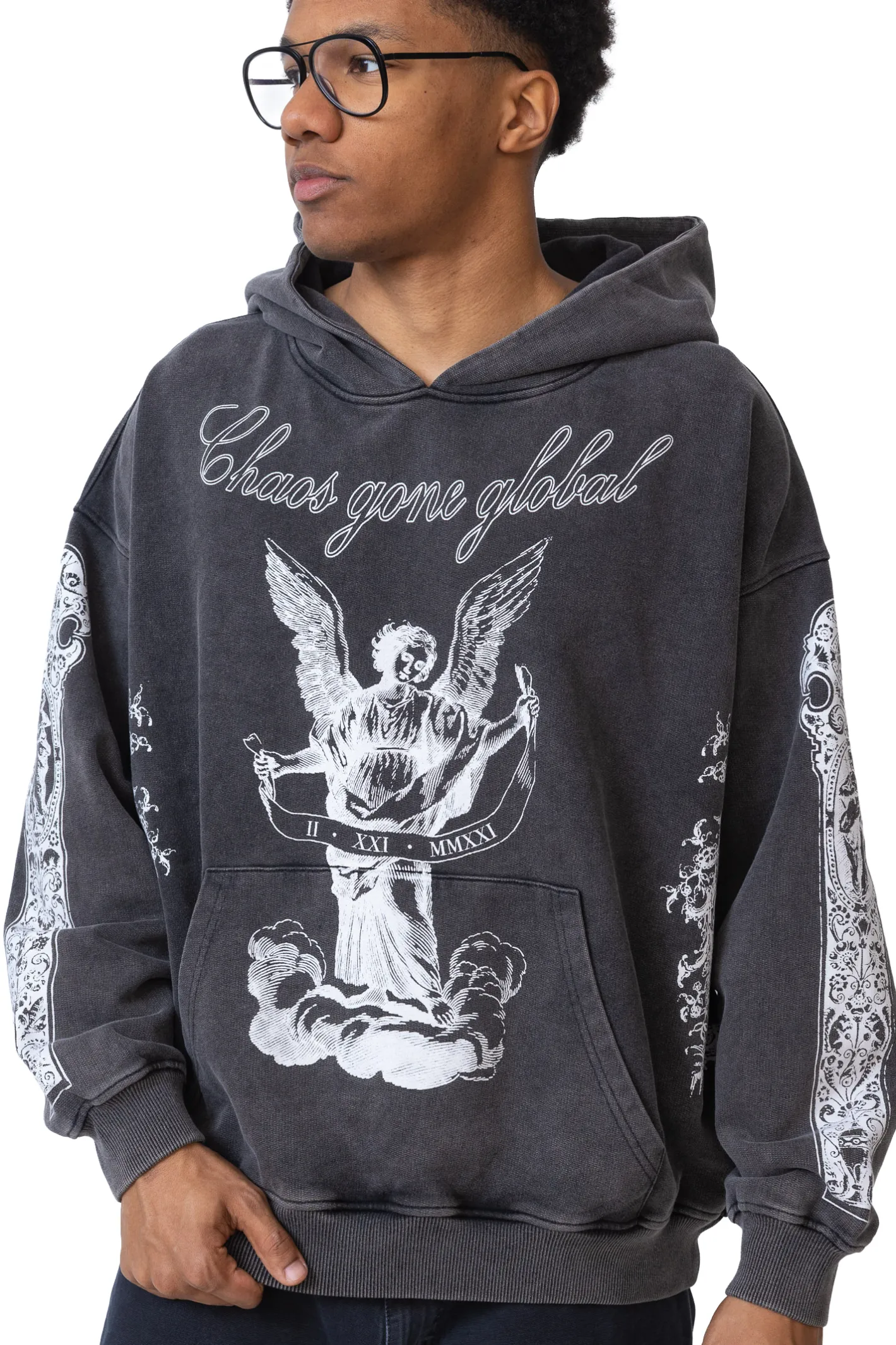 Bluzy Z Kapturem|Wszystkie Bluzy-Chaos Bluza Z Kapturem Angel