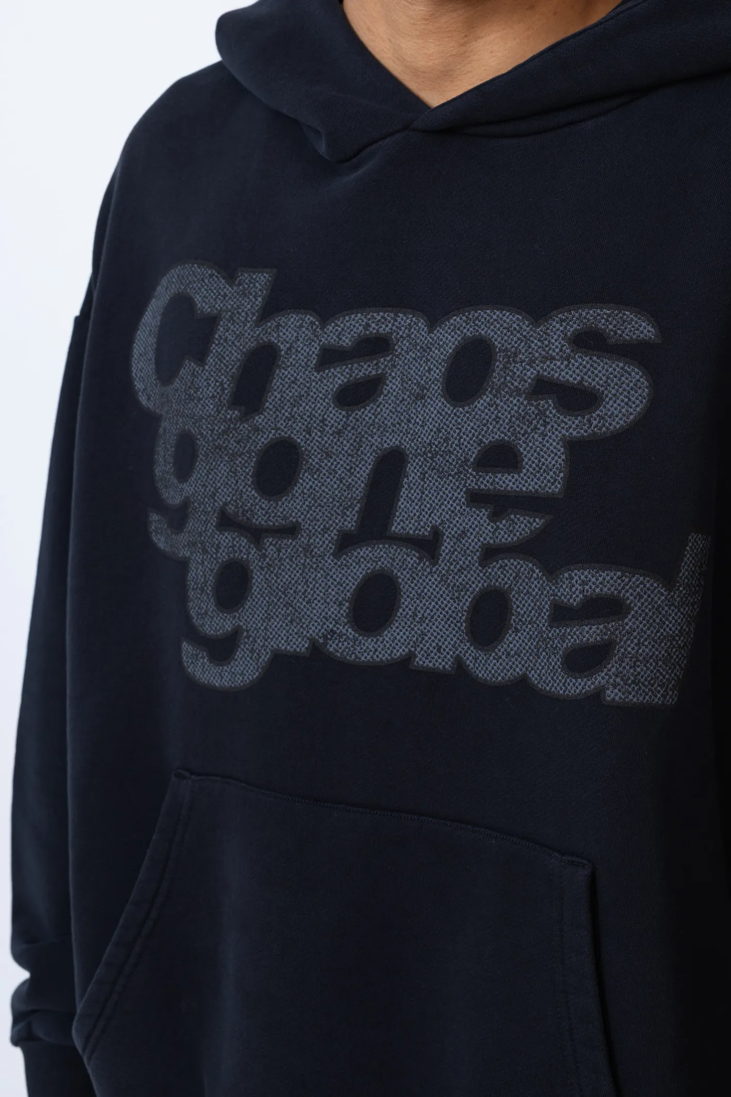 Bluzy Z Kapturem|Wszystkie Bluzy-Chaos Bluza Z Kapturem Dots Washed