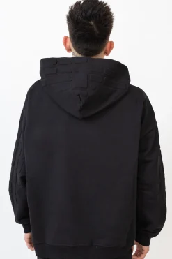 Bluzy Z Kapturem-Chaos Bluza Z Kapturem Embossed