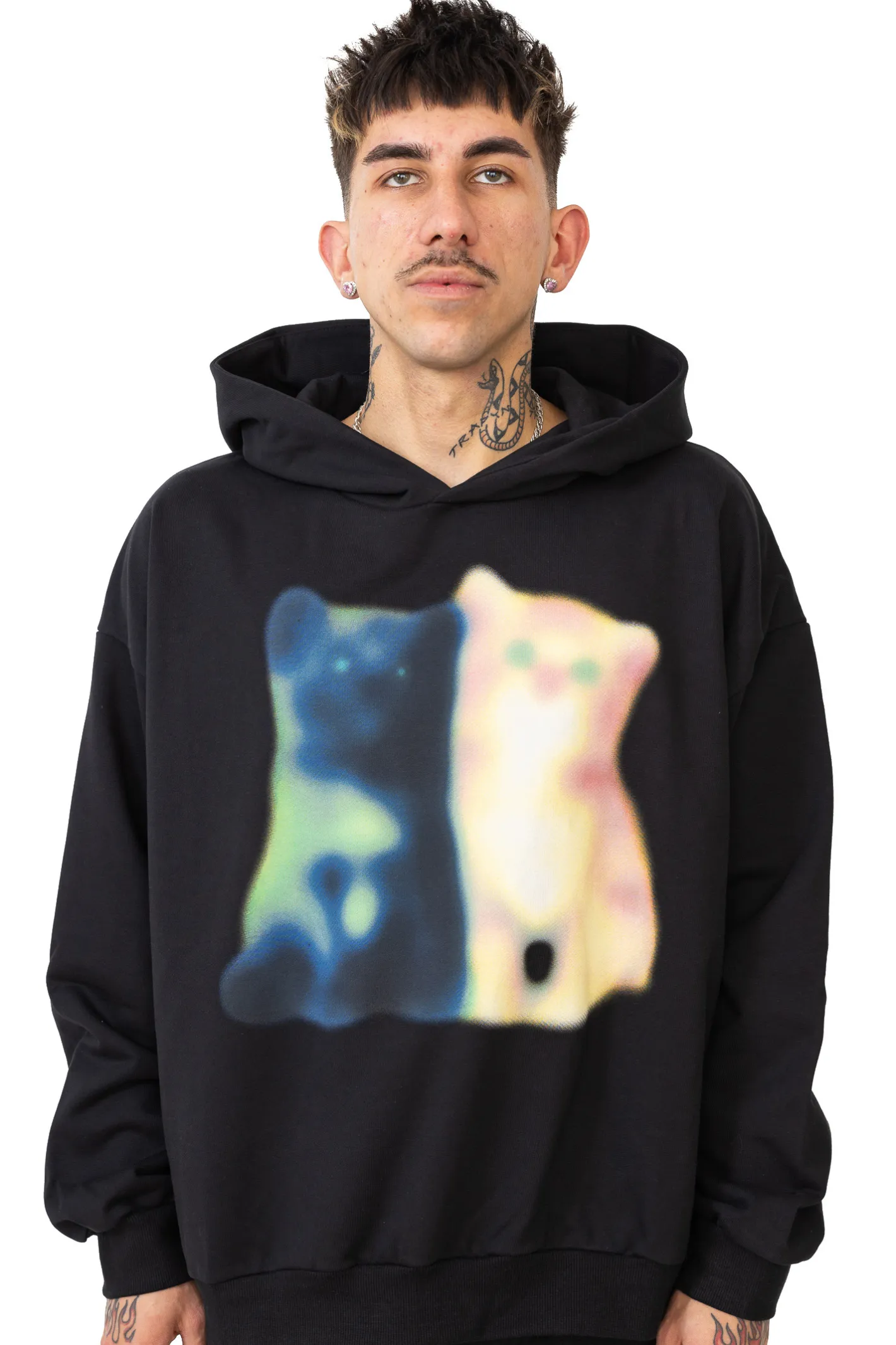 Bluzy Z Kapturem-Chaos Bluza Z Kapturem Kitties