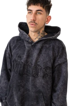 Bluzy Z Kapturem-Chaos Bluza Z Kapturem Washed