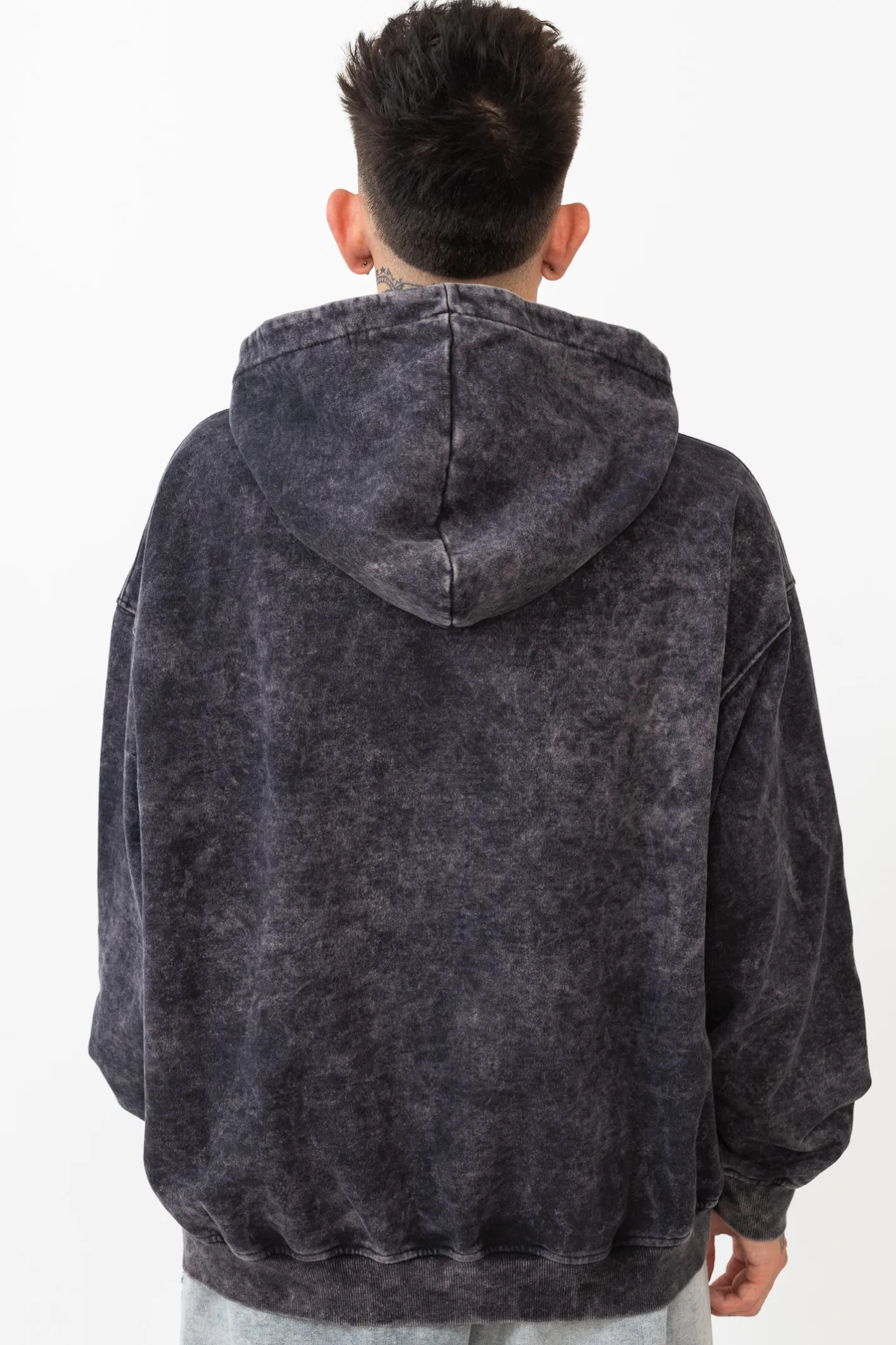 Bluzy Z Kapturem-Chaos Bluza Z Kapturem Washed