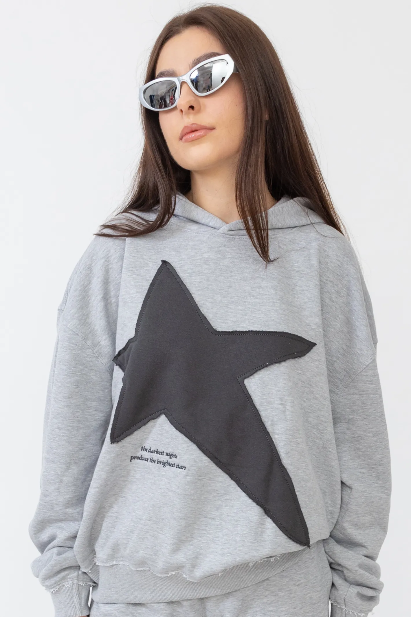 Bluzy Z Kapturem-Hills Bluza Z Kapturem Star