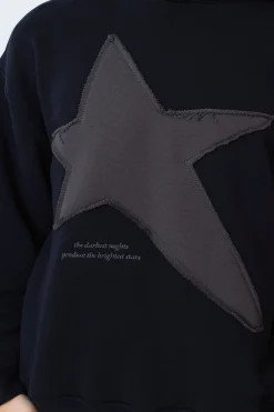 Bluzy Z Kapturem-Hills Bluza Z Kapturem Star